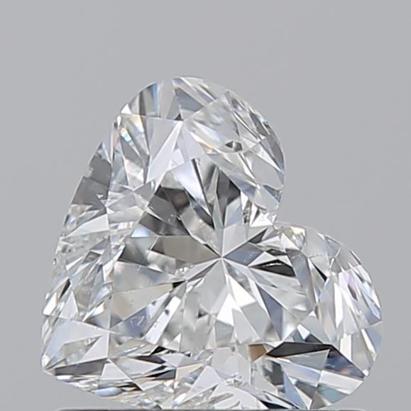 Diamond Natural 0,92Ct F-SI2 Heart - GIA2534592555 1