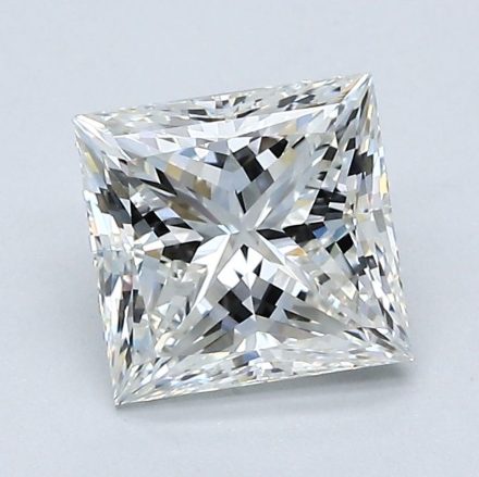 Diamond Natural 1,53Ct H-VVS2 Princess - GIA5526534907 1