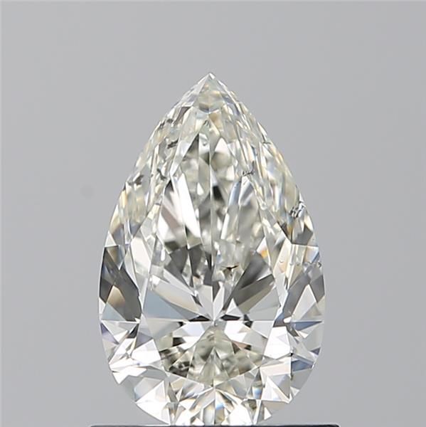 Diamond Natural 0,95Ct J-SI1 Pear - GIA6545382046 1