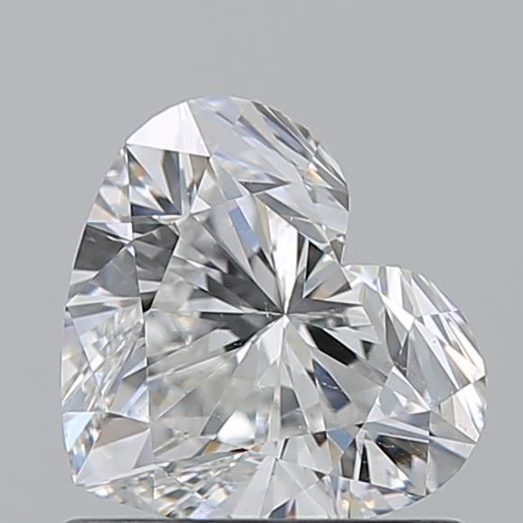 Diamond Natural 0,92Ct F-SI2 Heart - GIA1539587050 1