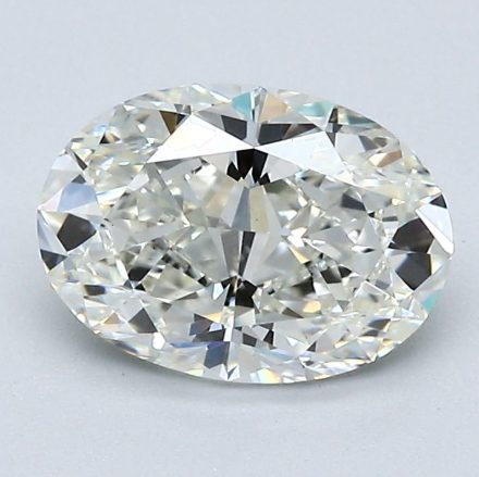 Diamond Natural 1,51Ct I-VVS2 Oval - GIA2536313585 1