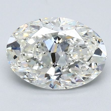 Diamond Natural 1,7Ct H-VS1 Oval - GIA2527998828 1