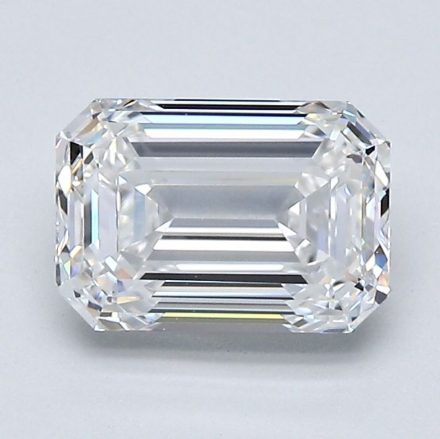 Diamond Natural 1,8Ct E-VVS2 Emerald - GIA6521686170 1