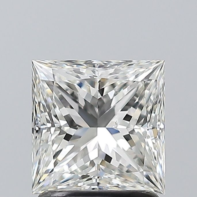 Diamond Natural 1,5Ct I-VS2 Princess - GIA7548672142 1