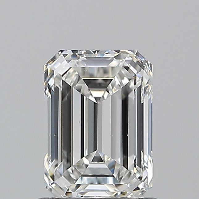 Diamond Natural 0,9Ct F-VS2 Emerald - GIA6542751374 1