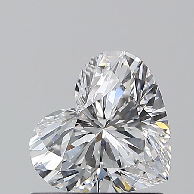 Diamond Natural 0,9Ct D-SI1 Heart - GIA1545770776 1