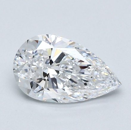 Diamond Natural 1,3Ct D-VVS1 Pear - GIA3525781874 1