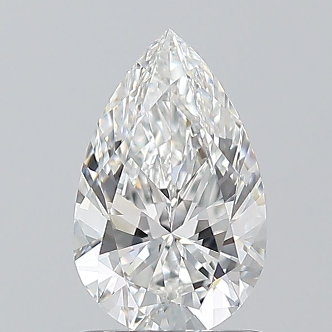 Diamond Natural 1,01Ct F-IF Pear - GIA5543729272 1