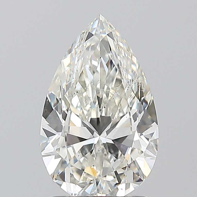 Diamond Natural 1,52Ct I-SI2 Pear - GIA2558223606 1
