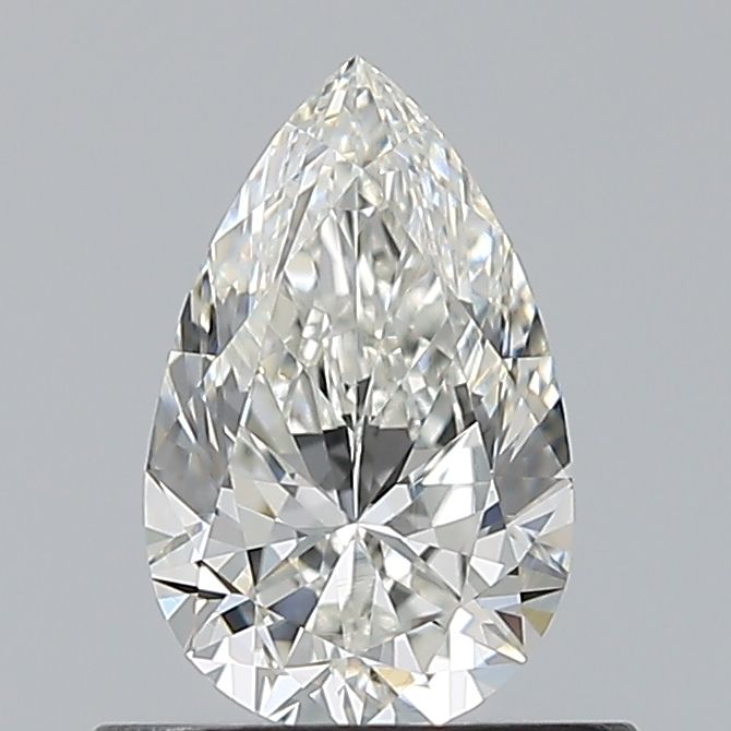 Diamond Natural 0,6Ct H-VS1 Pear - GIA6542143258 1