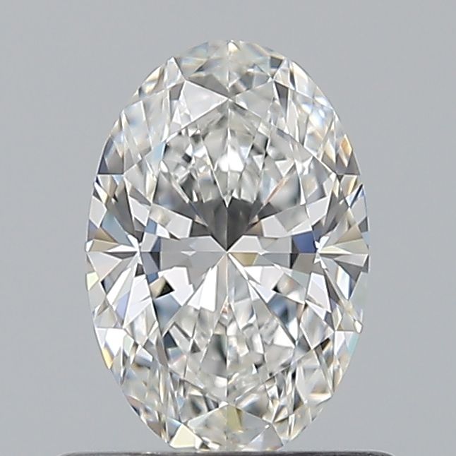 Diamond Natural 0,61Ct F-VVS1 Oval - GIA7516784613 1