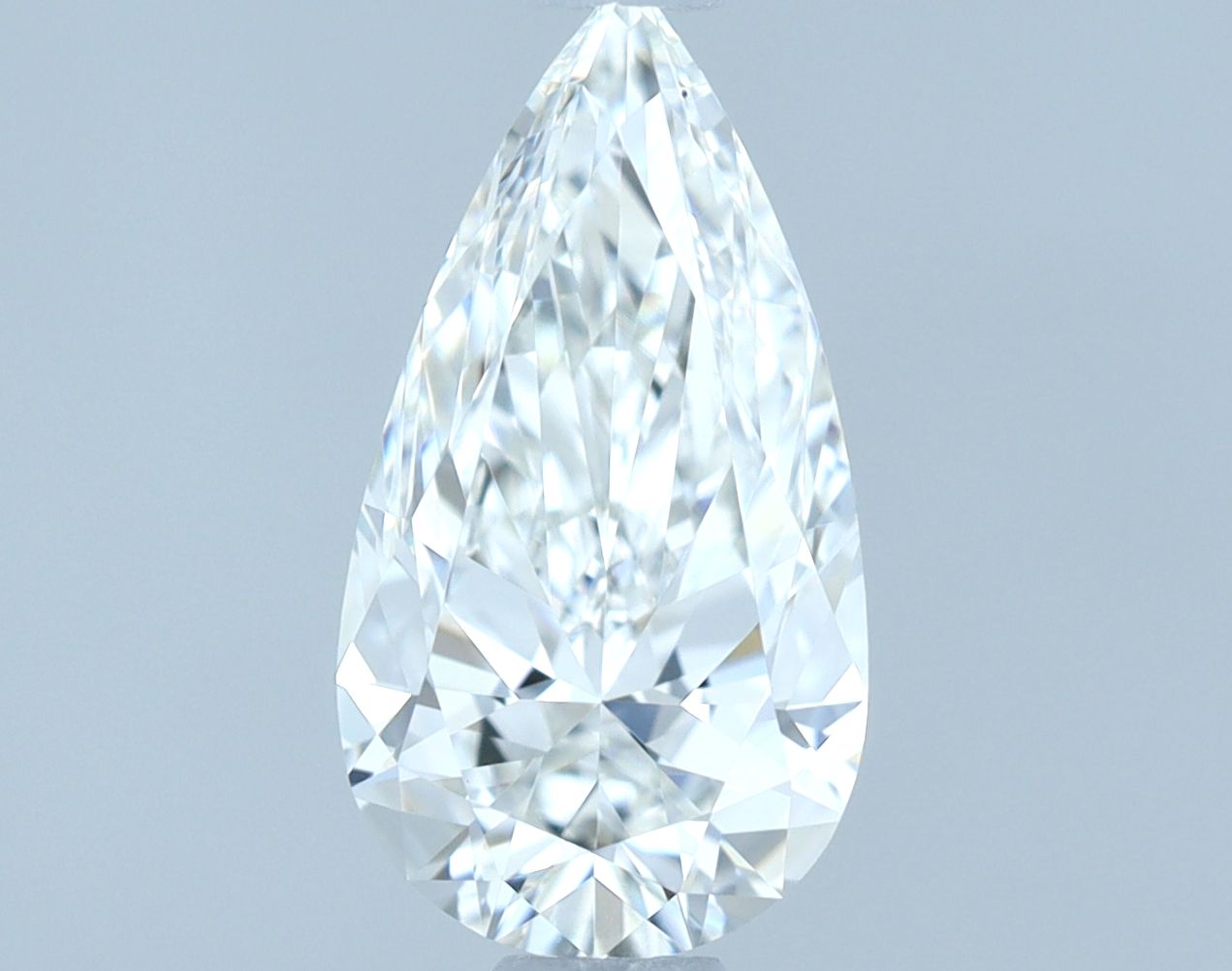 Diamond Natural 0,8Ct F-VVS1 Pear - GIA1559023735 1