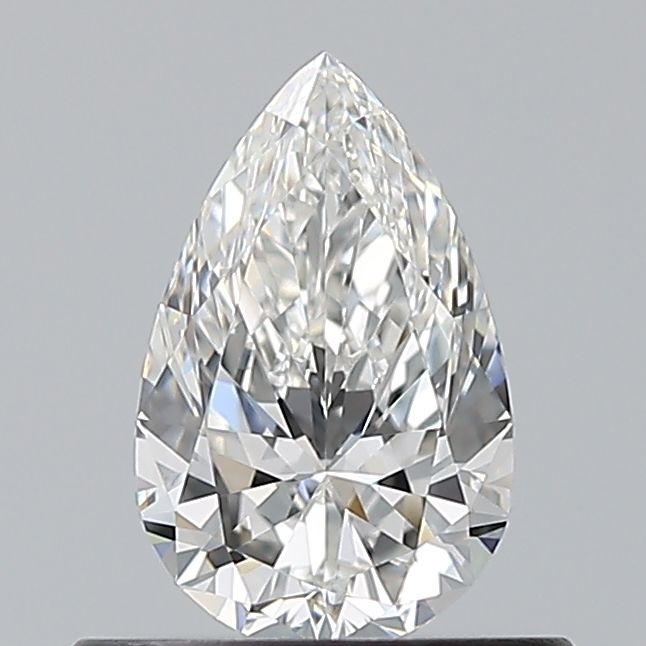 Diamond Natural 0,51Ct F-IF Pear - GIA2537840607 1