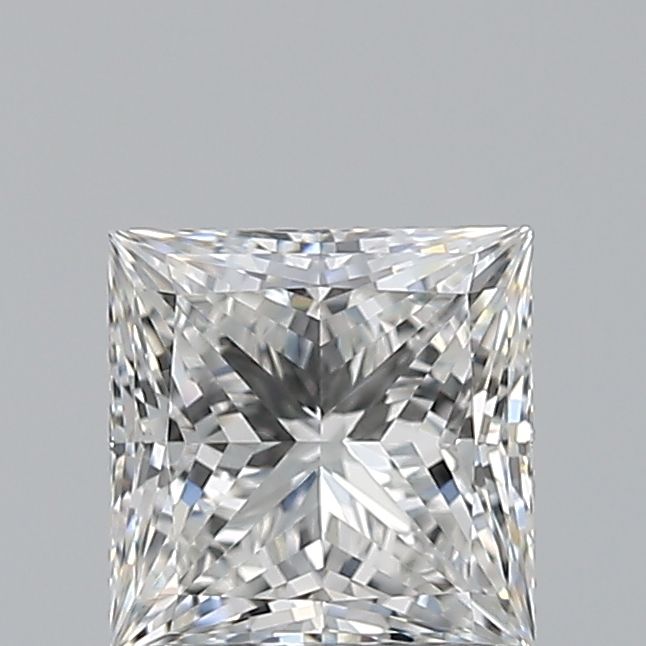 Diamond Natural 0,72Ct F-VVS1 Princess - GIA1525480211 1