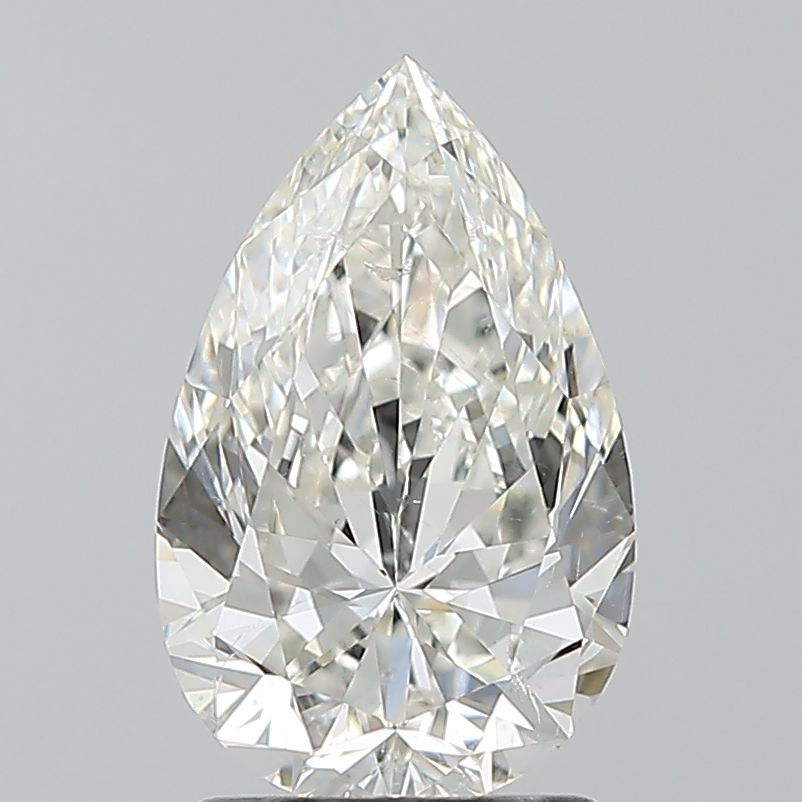 Diamond Natural 1,74Ct I-SI2 Pear - GIA7548179513 1
