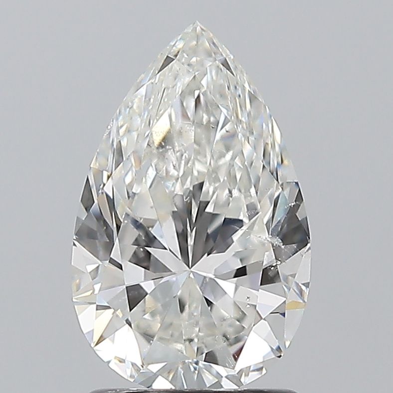 Diamond Natural 1,5Ct G-SI2 Pear - GIA6542555351 1