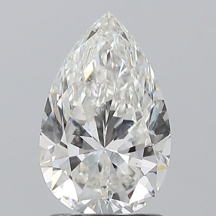 Diamond Natural 1,5Ct G-SI2 Pear - GIA6542555351 1