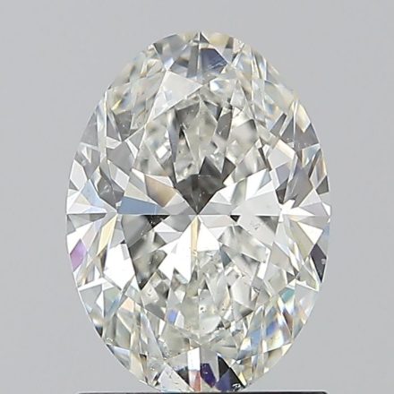 Diamond Natural 1,3Ct H-SI2 Oval - GIA5546083351 1