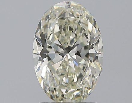 Diamond Natural 1,7Ct L-VS1 Oval - GIA7483507151 1