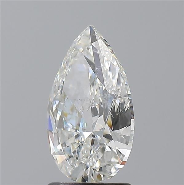 Diamond Natural 1,8Ct I-SI2 Pear - GIA6401440396 1