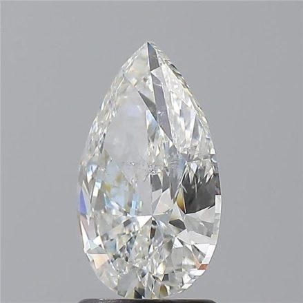 Diamond Natural 1,8Ct I-SI2 Pear - GIA6401440396 1