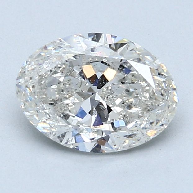 Diamond Natural 1,51Ct G-SI2 Oval - GIA2407628700 1