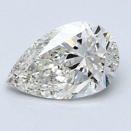 Diamond Natural 1,3Ct I-SI2 Pear - GIA6492098431 1
