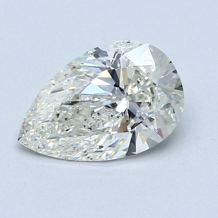 Diamond Natural 1,51Ct I-SI2 Pear - GIA2414020861 1