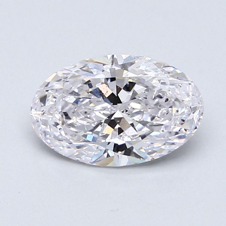 Diamond Natural 1,51Ct D-SI2 Oval - GIA2514423787 1