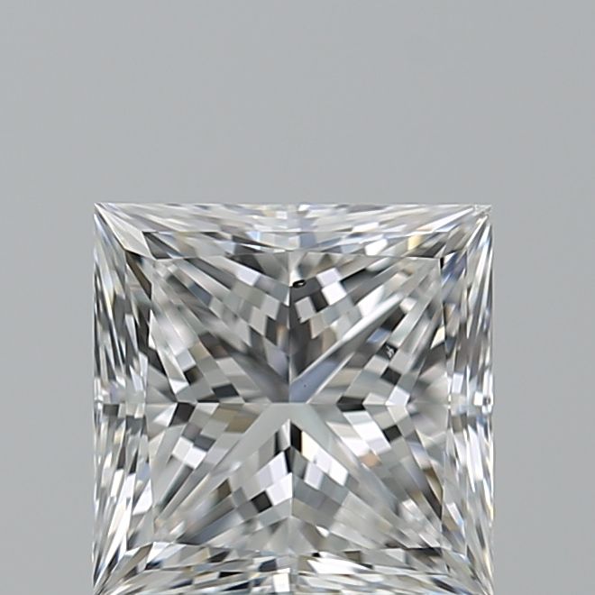 Diamond Natural 1,3Ct E-SI1 Princess - GIA7543862721 1