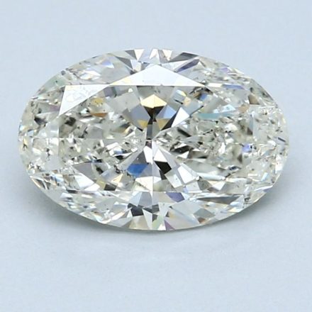 Diamond Natural 1,81Ct J-SI2 Oval - GIA5436285442 1
