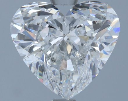 Diamond Natural 1,81Ct E-SI1 Heart - GIA6452192128 1