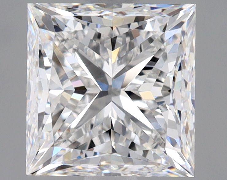 Diamond Natural 1,9Ct E-VVS2 Princess - GIA1232832676 1