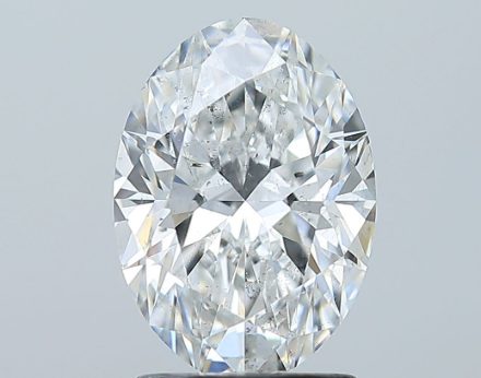 Diamond Natural 1,8Ct F-SI2 Oval - GIA2235832418 1
