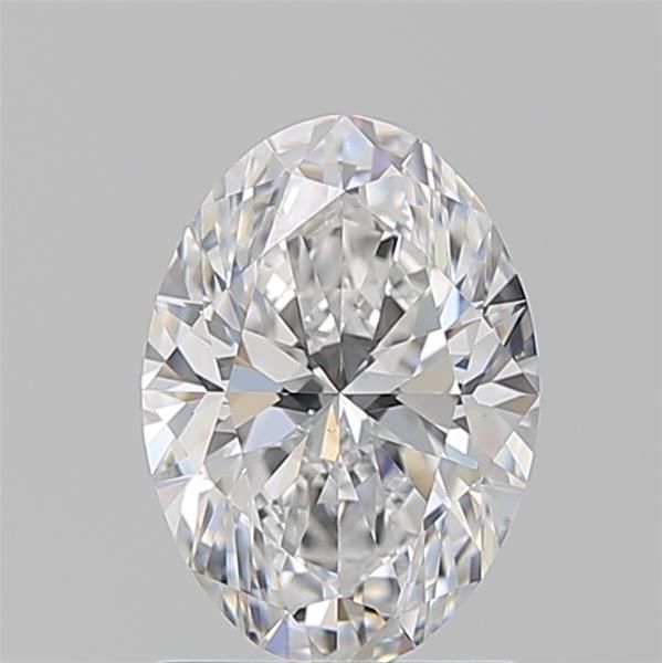 Diamond Natural 1,52Ct D-SI1 Oval - GIA6522530645 1
