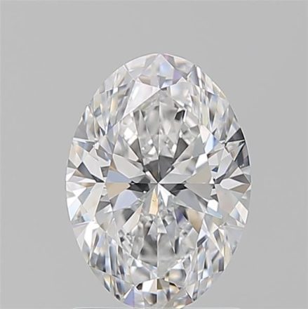 Diamond Natural 1,52Ct D-SI1 Oval - GIA6522530645 1