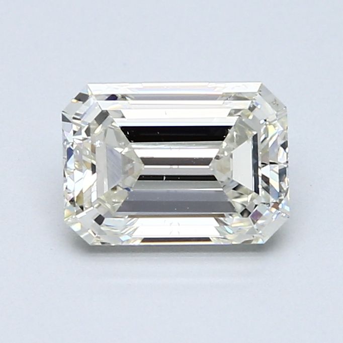 Diamond Natural 1,51Ct J-SI2 Emerald - GIA1455846262 1
