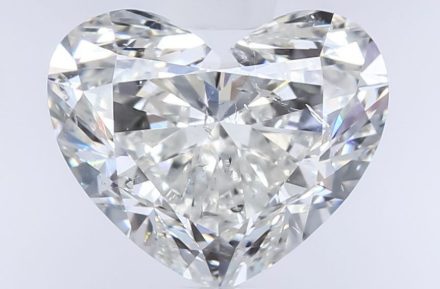 Diamond Natural 1,51Ct H-SI2 Heart - GIA1417663061 1