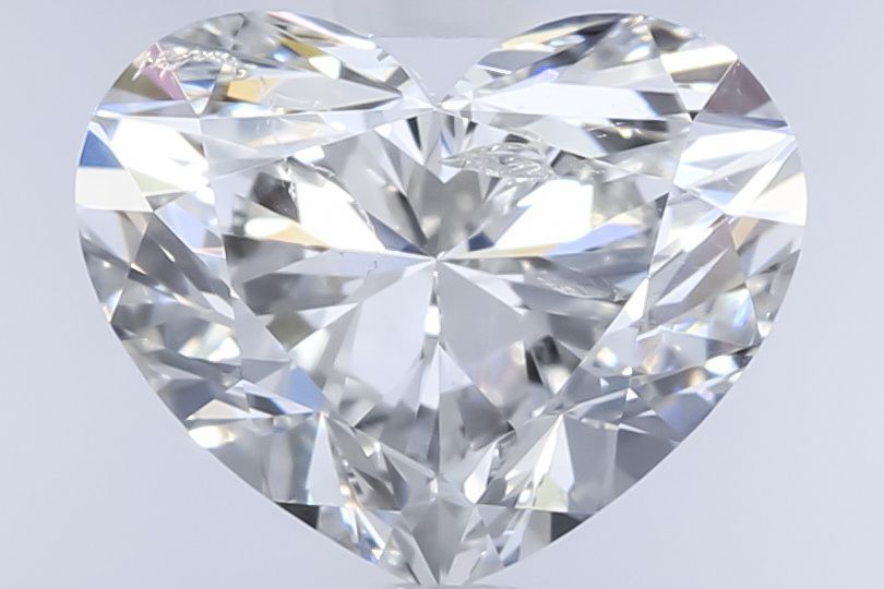 Diamond Natural 1,5Ct F-SI2 Heart - GIA1428774591 1