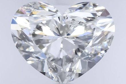 Diamond Natural 1,5Ct F-SI2 Heart - GIA1428774591 1