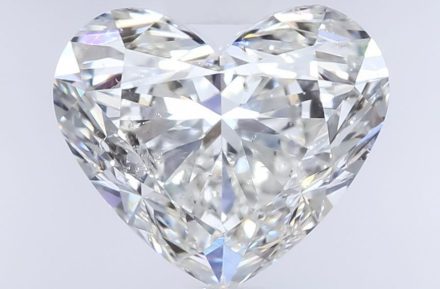 Diamond Natural 1,5Ct G-SI2 Heart - GIA7421670328 1