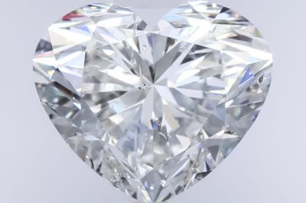 Diamond Natural 1,63Ct G-SI2 Heart - GIA6432239384 1