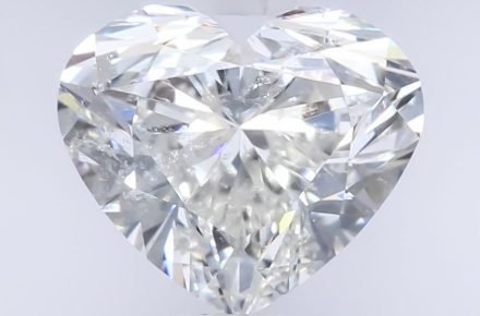Diamond Natural 1,51Ct H-SI2 Heart - GIA5426835331 1