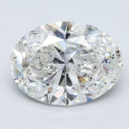 Diamond Natural 1,95Ct G-SI2 Oval - GIA6432693792 1