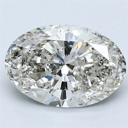 Diamond Natural 1,5Ct I-SI2 Oval - GIA7446303146 1