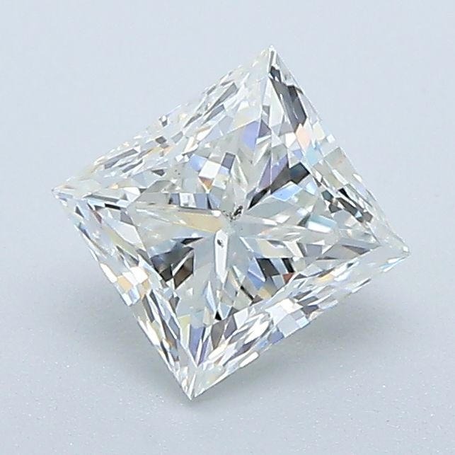 Diamond Natural 0,9Ct I-SI1 Princess - GIA6362972610 1
