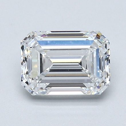 Diamond Natural 1,51Ct E-VVS2 Emerald - GIA6511785008 1