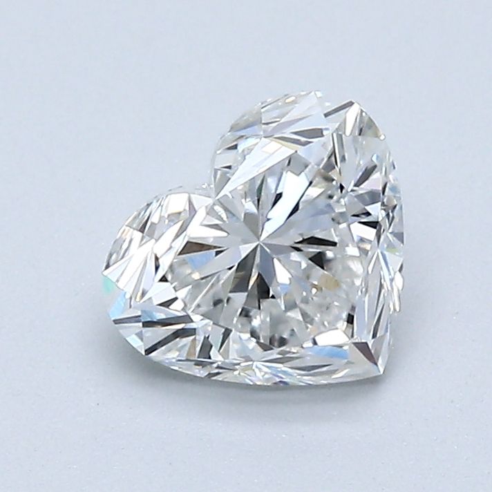Diamond Natural 1,01Ct F-VS1 Heart - GIA6521530182 1