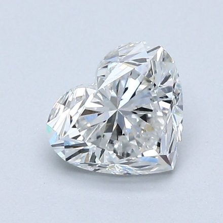 Diamond Natural 1,01Ct F-VS1 Heart - GIA6521530182 1