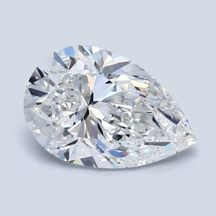 Diamond Natural 1,31Ct F-SI1 Pear - GIA2546747562 1